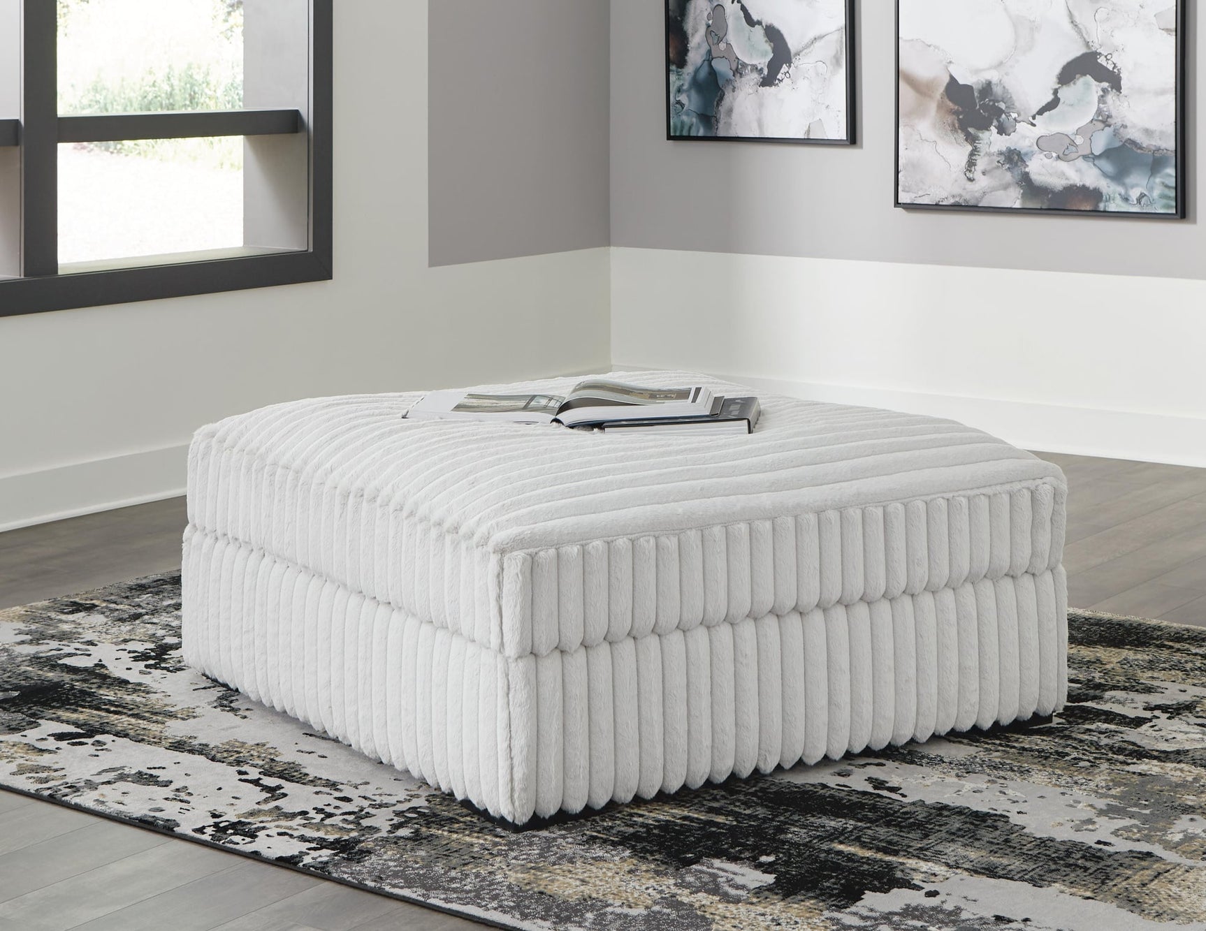 Stupendous Alloy 4-Piece Sectional with Ottoman - image 9