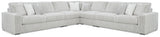 Stupendous Alloy 5-Piece Sectional with Ottoman - image 3
