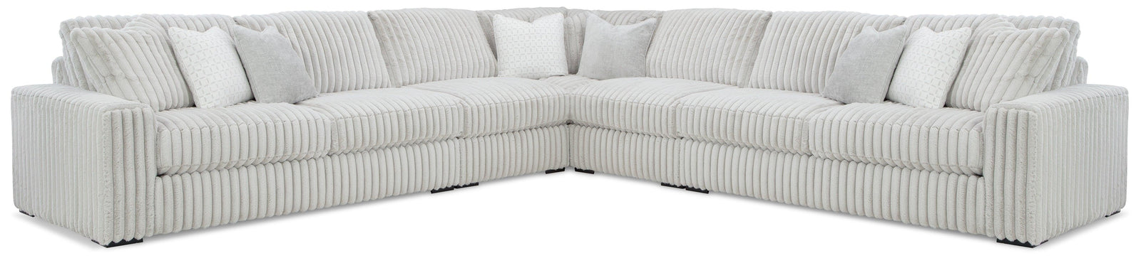 main view of Stupendous Alloy Velvet 5-Piece Sectional sectional sofa