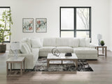 Stupendous Alloy Velvet 5-Piece Sectional with Chaise - image 3