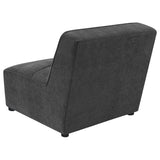 SUNNY Sunny 6-piece Upholstered Modular Sectional Sofa Charcoal 552081-SET - Ella Furniture