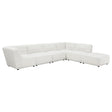 SUNNY Sunny 6-piece Upholstered Modular Sectional Sofa Natural 551621-SET - Ella Furniture