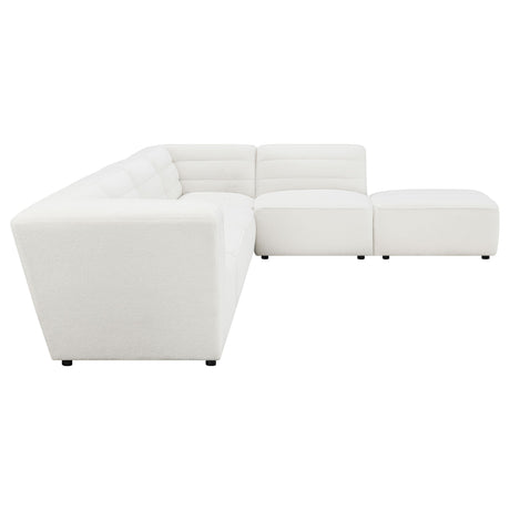 Sunny 6-Piece Modular Upholstered Sectional Sofa - front angle