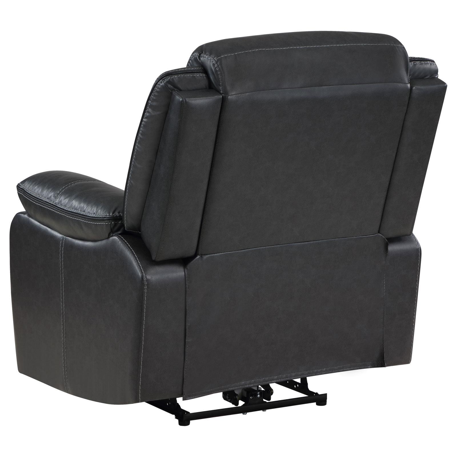 Recliner chair fully reclined position