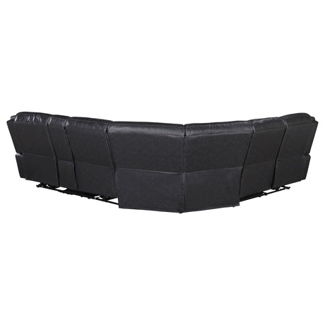 Sycamore sectional sofa side angle showing profile