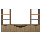 Tabby 3-piece 60" TV Entertainment Center Mango 701702-SET - Ella Furniture