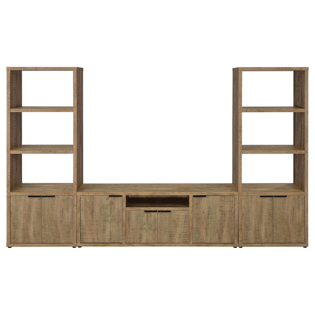 Tabby 3-piece 60" TV Entertainment Center Mango 701702-SET - Ella Furniture
