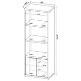 Tabby 3-piece 60" TV Entertainment Center Mango 701702-SET - Ella Furniture