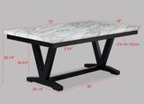 Tanner dining set room view featuring natural light and accessories