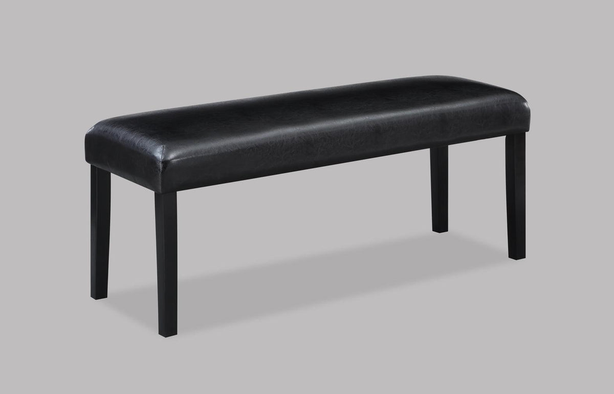 Side perspective of Tanner dining table and chairs combination