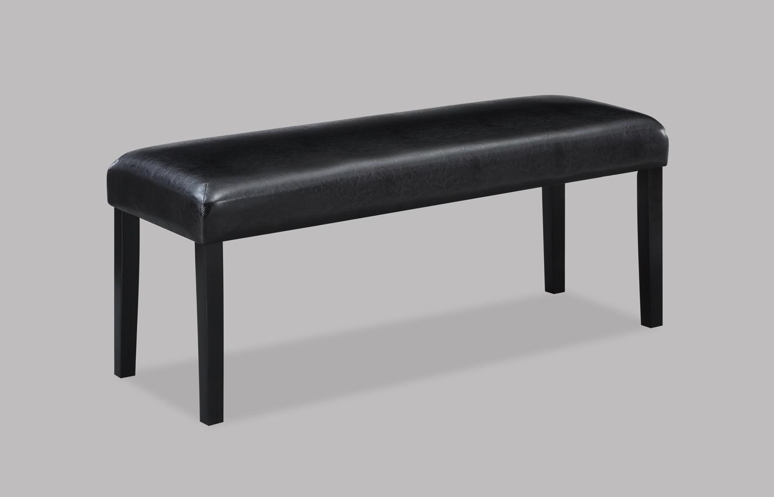 Side perspective of Tanner dining table and chairs combination