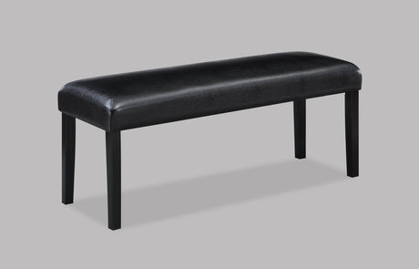 Side perspective of Tanner dining table and chairs combination