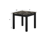 Arrangement of all three tables in living room setting