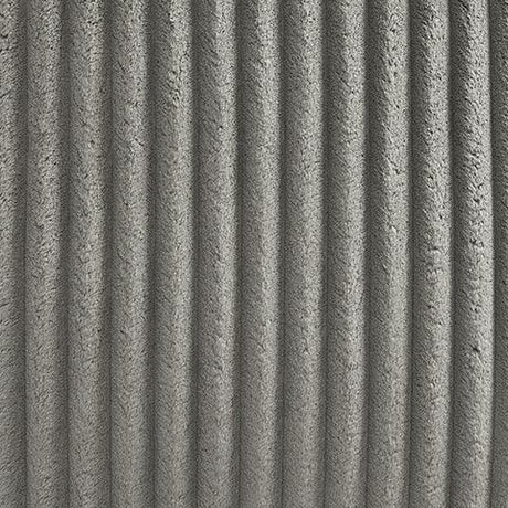 Tie-breaker Fog Velvet Swivel Glider Recliner side close-up