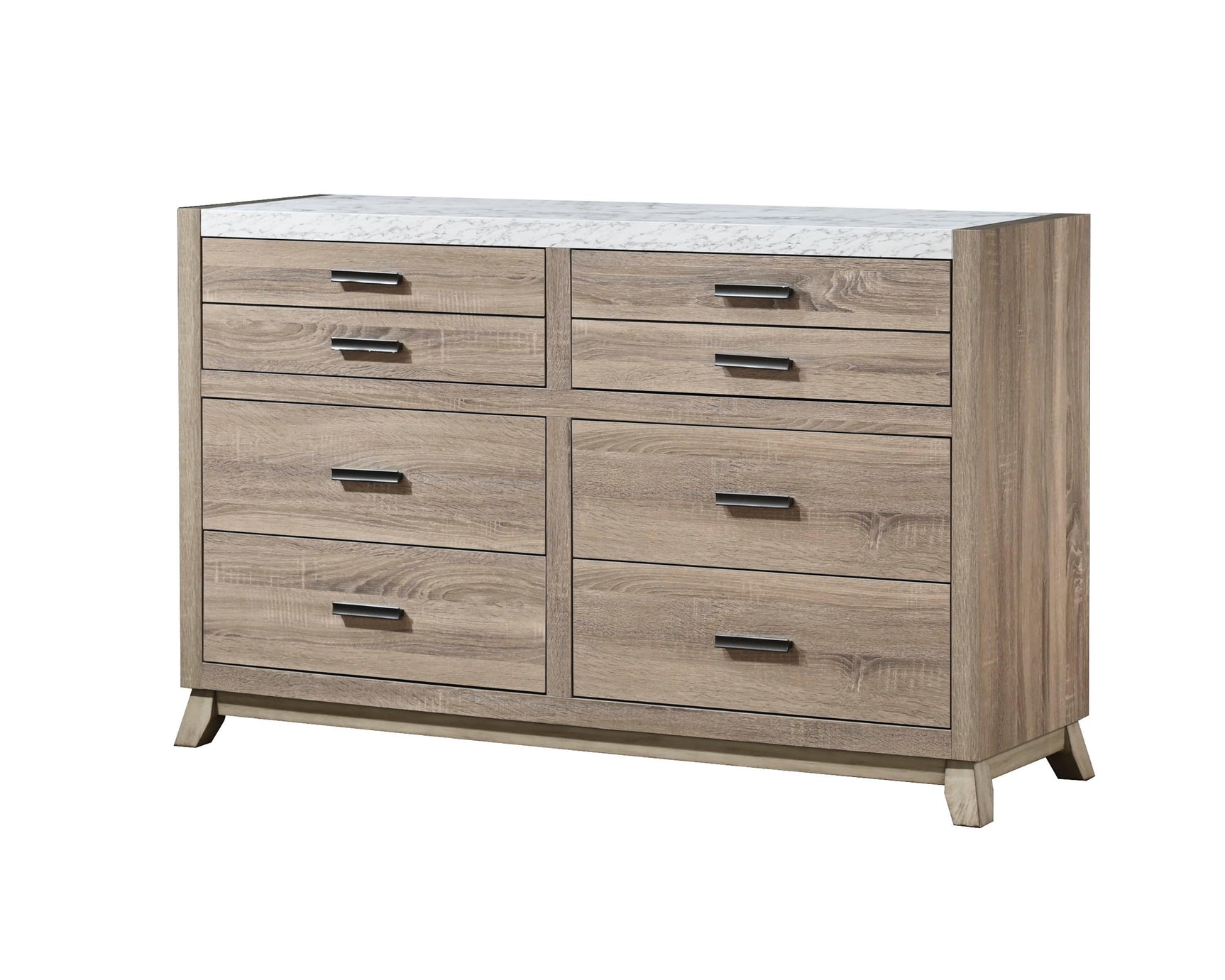 side view of Tilston Brown Bedroom Set bed