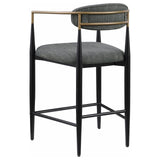 Tina bar stools grouped as set of two in modern kitchen setting