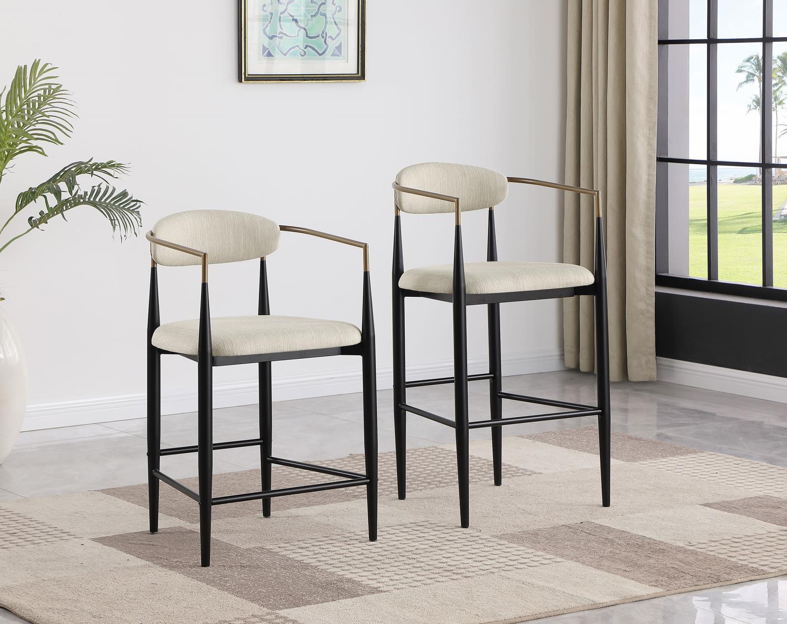 Tina bar stool side profile