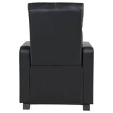 Closed position of Toohey push-back recliner seat