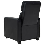 Memory foam seat cushion on Toohey home theater recliner