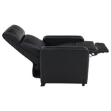 Toohey recliners showing seat width and padded armrests