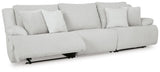 Top Tier Alloy Velvet 3-Piece Reclining Sectional Sofa - image 3