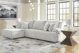 Top Tier Alloy Velvet 3-Piece Reclining Sectional Sofa Chaise - image 1