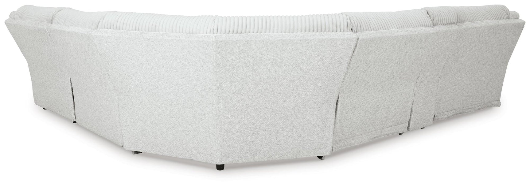 Top Tier Alloy Velvet 6-Piece Reclining Sectional with Chaise - image 4
