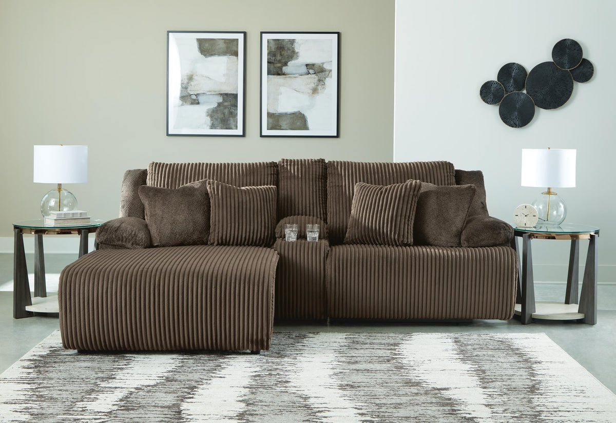 Top Chocolate Tier Sofa and Recliner - image 13