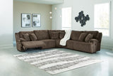 Top Chocolate Tier 5-Piece Sectional with Recliner - image 16