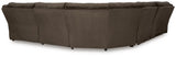 Top Chocolate Tier 6-Piece Sectional with Recliner - image 5