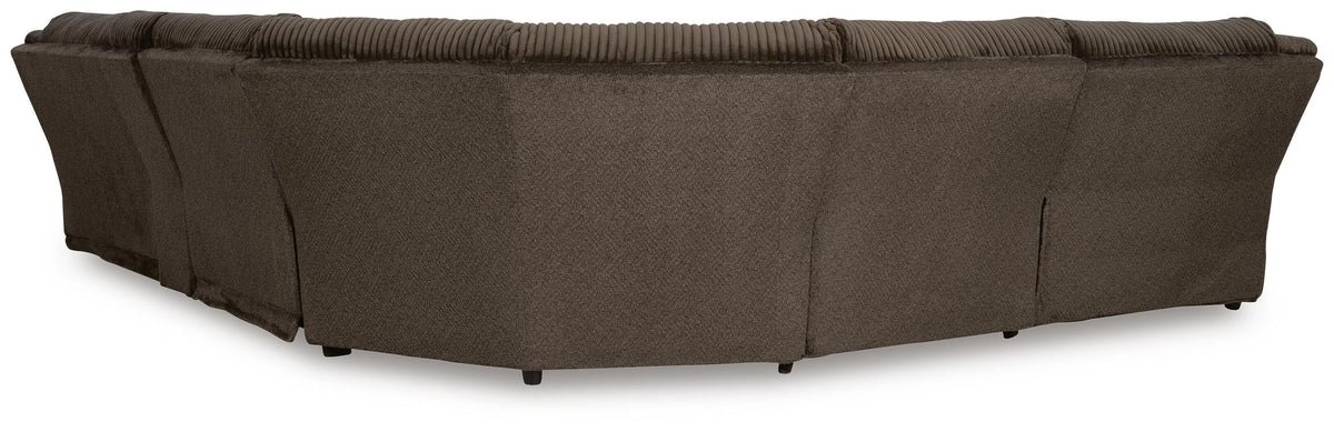 Top Chocolate Tier 6-Piece Sectional with Recliner - image 5