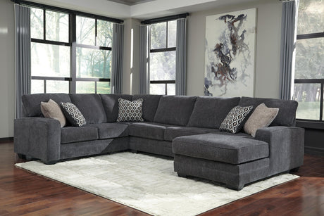 Tracling Slate 3-Piece Sectional with Ottoman - image 5