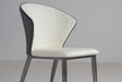 Trista Grey Dining Chair front view