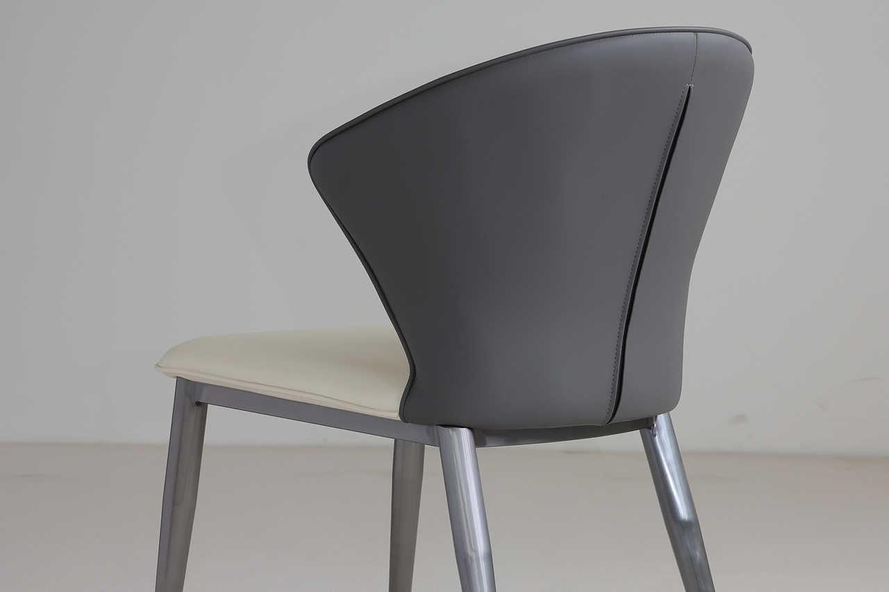 Trista Chairs (Grey) - Ella Furniture