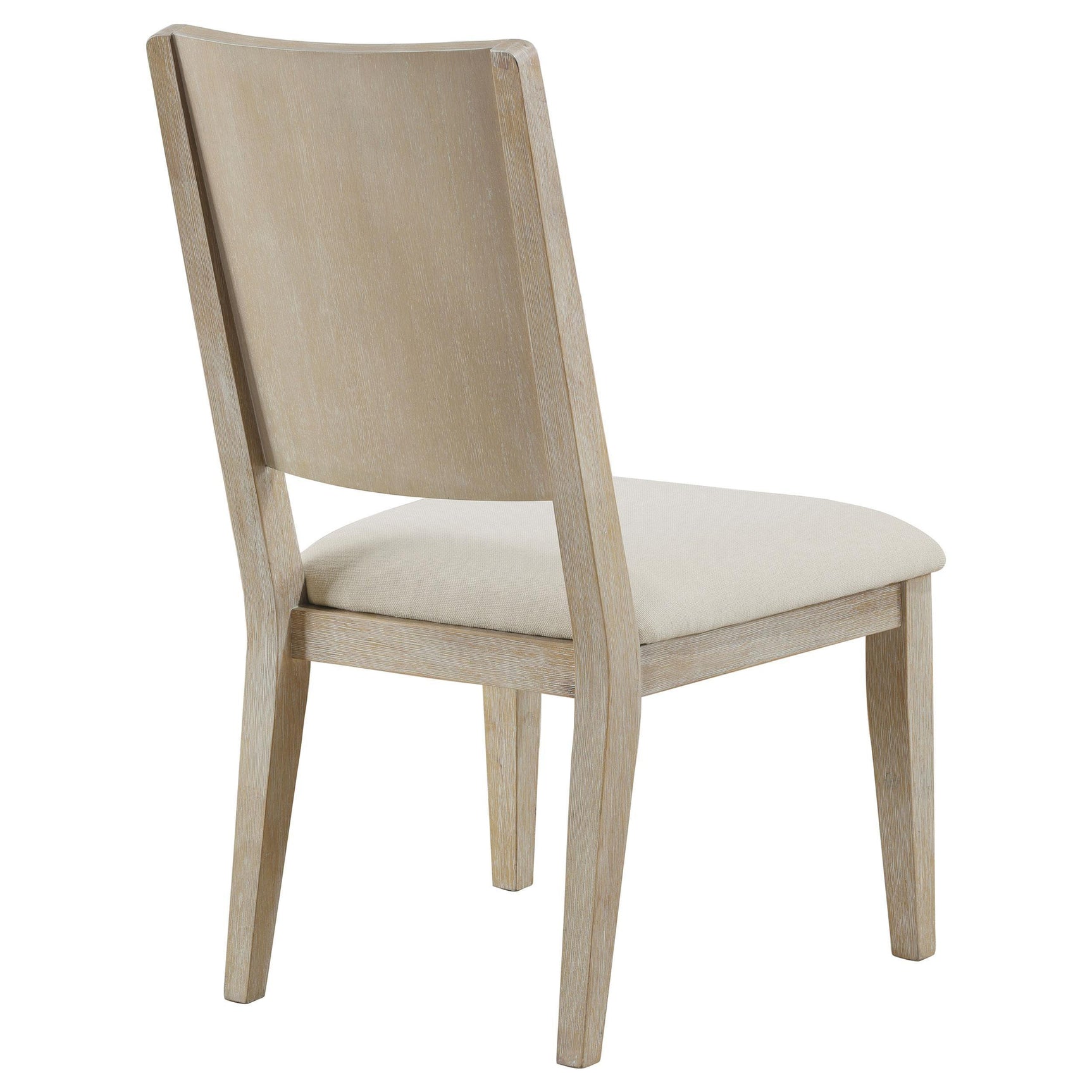 Modern farmhouse style Trofello dining chairs with cushioned seats