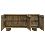 Front view of Tyler dining server with all three doors closed