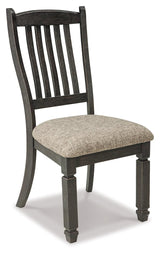 Main view of Tyler Creek Black Gray Rectangular Dining Room Set dining room furniture