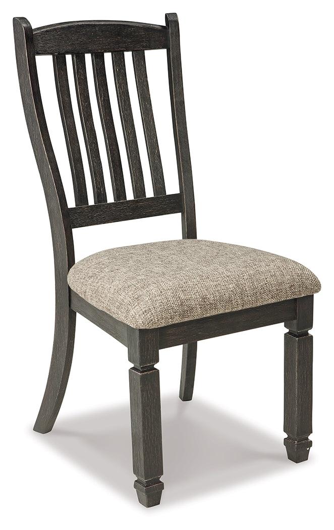 Main view of Tyler Creek Black Gray Rectangular Dining Room Set dining room furniture