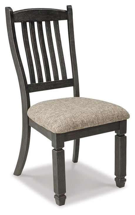 Main view of Tyler Creek Black Gray Rectangular Dining Room Set dining room furniture