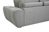 Uptown Light Grey 2-Piece Sectional Sofa view 4