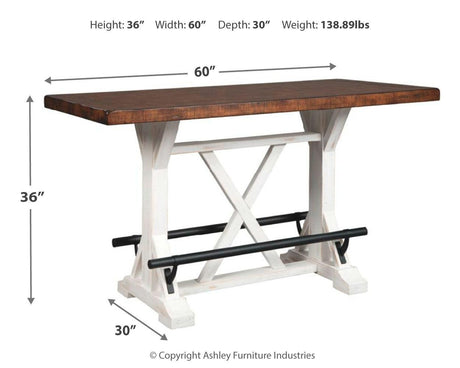 Overall dining set seating four in a farmhouse kitchen setting