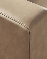 Veronella Sahara Leather 3-Piece Sectional with Chaise - image 4