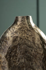 Wallmond Antique Brass Finish Vase detail view
