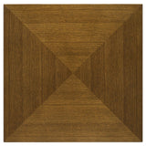 Westerly end table legs and plastic floor glides detail