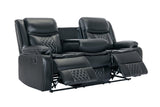 Weston reclining living room set side view