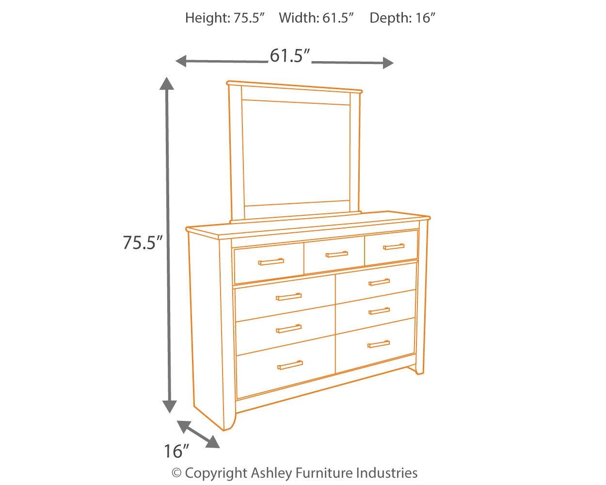 Zelen Warm Gray Panel Bedroom Set bedroom view bed